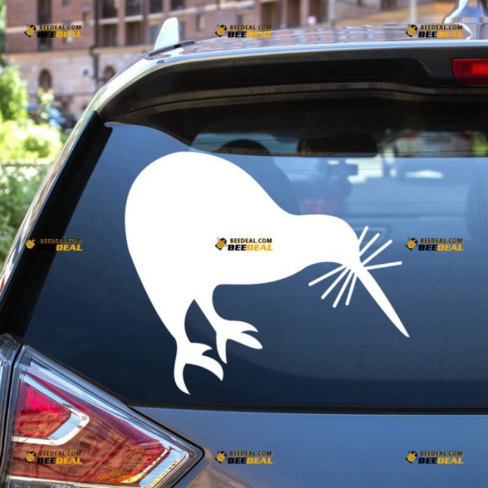 Kiwi Bird Sticker Decal Vinyl, Animal Silhouette, New Zealand – For Car Truck Bumper Bike Laptop – Custom, Choose Size Color – Die Cut No Background 7332216