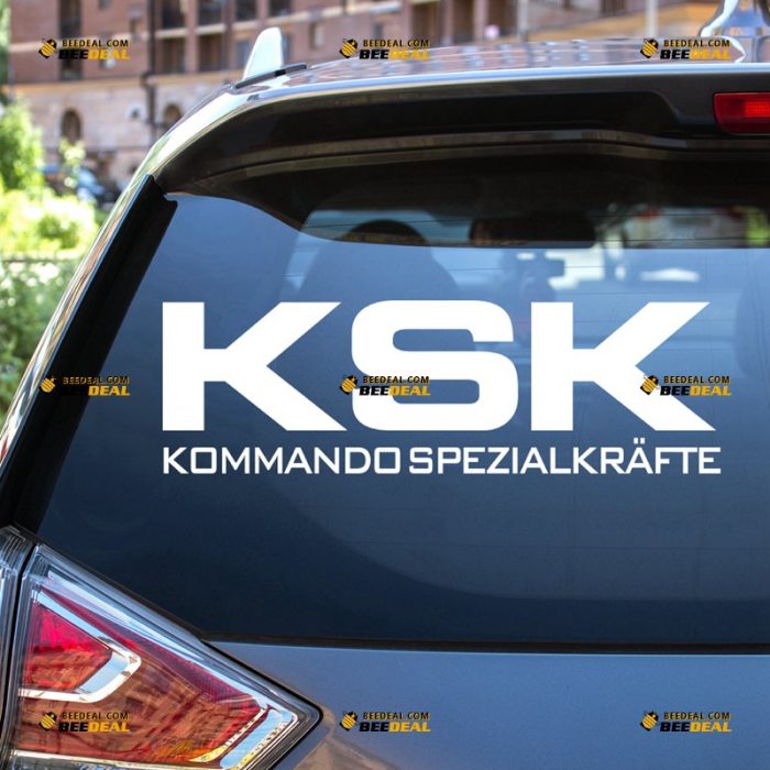 KSK Sticker Decal Vinyl, Kommando Spezialkräfte, German Army Special Forces – For Car Truck Bumper Bike Laptop – Custom, Choose Size Color – Die Cut No Background 7432138