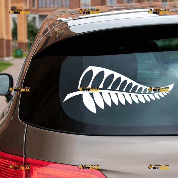 Fern Sticker Decal Vinyl, New Zealand – For Car Truck Bumper Bike Laptop – Custom, Choose Size Color – Die Cut No Background 7332210