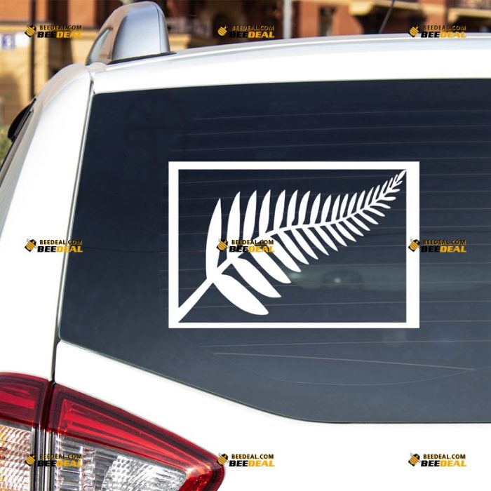 Fern Sticker Decal Vinyl, New Zealand – For Car Truck Bumper Bike Laptop – Custom, Choose Size Color – Die Cut No Background 7332208