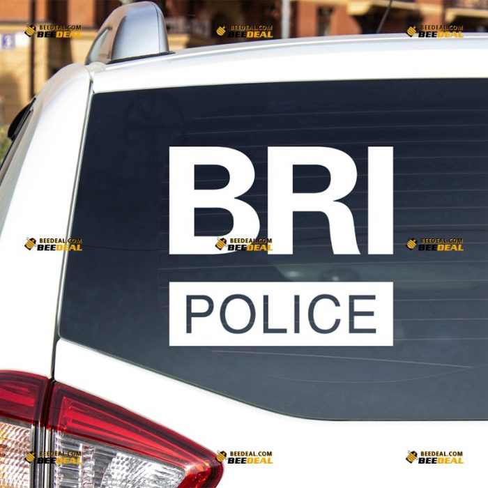 BRI Sticker Decal Vinyl, Research And Intervention Brigade, French Police – For Car Truck Bumper Bike Laptop – Custom, Choose Size Color – Die Cut No Background 7432137