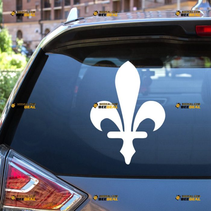 Fleur De Lis Sticker Decal Vinyl, Fleur De Lys – For Car Truck Bumper Bike Laptop – Custom, Choose Size Color – Die Cut No Background 7432136