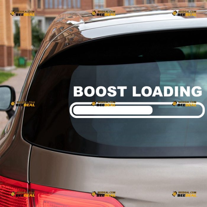 Boost Loading Sticker Decal Vinyl, Please Wait – For Car Truck Bumper Window – Custom, Choose Size Color – Die Cut No Background 62931243