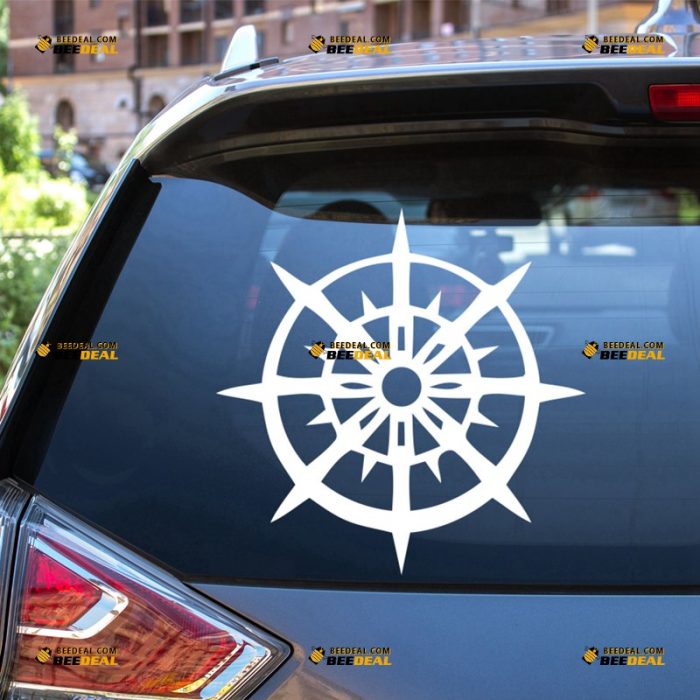 Compass Sticker Decal Vinyl – Fit For Ford Chevy GMC Toyota Jeep Car Pickup Truck – Custom, Choose Size Color – Die Cut No Background 62931329