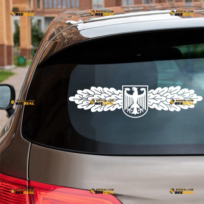 GSG 9 Sticker Decal Vinyl, Grenzschutzgruppe 9 Badge, German Der Bundespolizei – For Car Truck Bumper Bike Laptop – Custom, Choose Size Color – Die Cut No Background 7131419