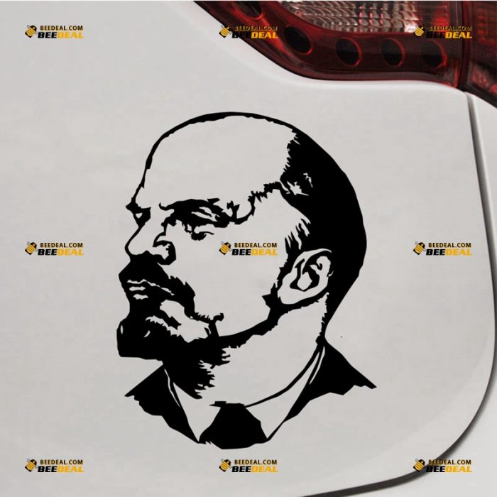 Lenin Sticker Decal Vinyl, Vladimir Ilyich Ulyanov, Soviet Union Leader – For Car Truck Bumper Bike Laptop – Custom, Choose Size Color – Die Cut No Background 62931947