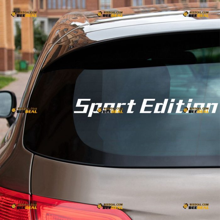 Sport Edition Sticker Decal Vinyl, Sports Car – Custom, Choose Size Color – Die Cut No Background 62931103