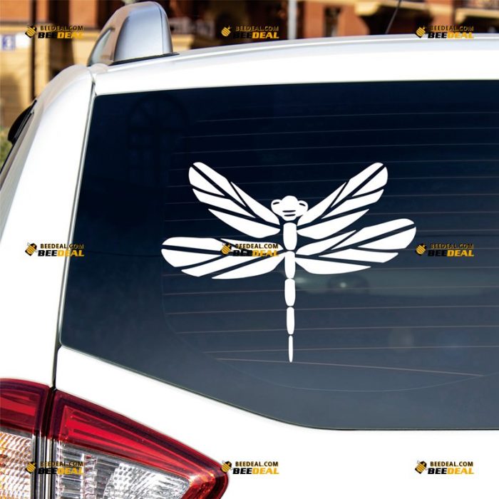 Dragonfly Sticker Decal Vinyl – Custom Choose Size Color – For Car Laptop Window Boat – Die Cut No Background 062631220