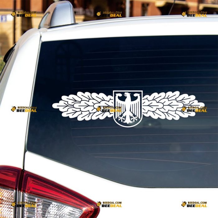 GSG 9 Sticker Decal Vinyl, Grenzschutzgruppe 9 Badge, German Der Bundespolizei – For Car Truck Bumper Bike Laptop – Custom, Choose Size Color – Die Cut No Background 062831458