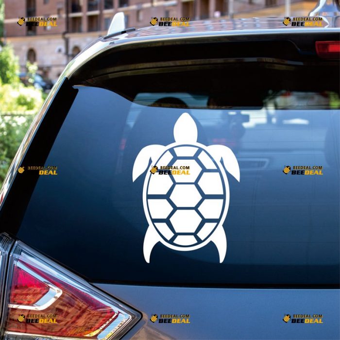 Sea Turtle Sticker Decal Vinyl, Hawaii – Custom Choose Size Color – For Car Laptop Window Boat – Die Cut No Background 062631144