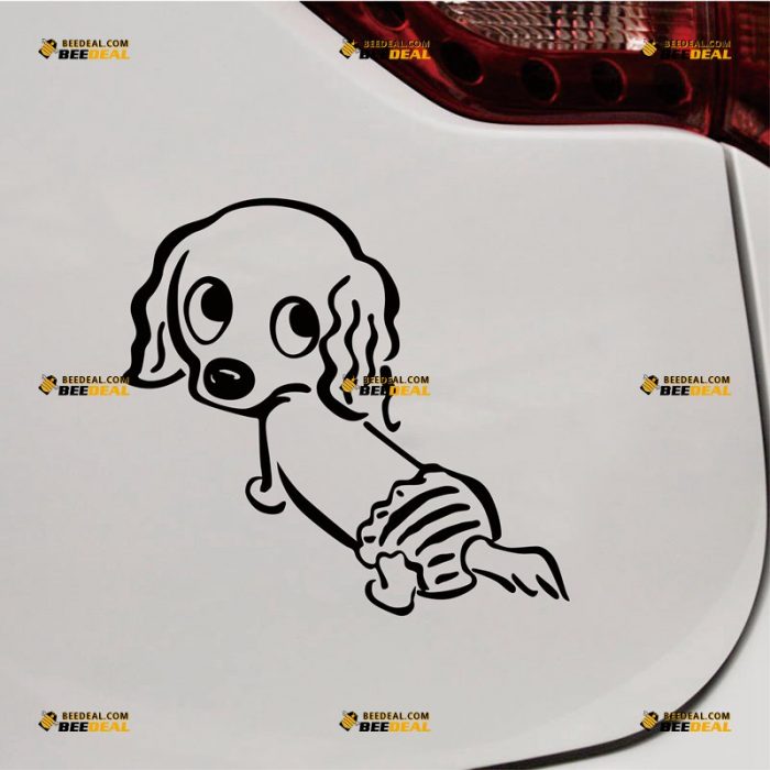 Dachshund Dog Sticker Decal Vinyl – Custom Choose Size Color – For Car Laptop Window Boat – Die Cut No Background 062232300