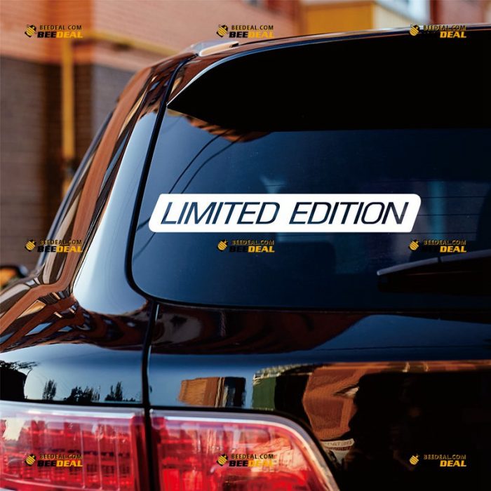 Limited Edition Sticker Decal Vinyl JDM EURO – Custom Choose Size Color – For Car Laptop Window Boat – Die Cut No Background 062231551