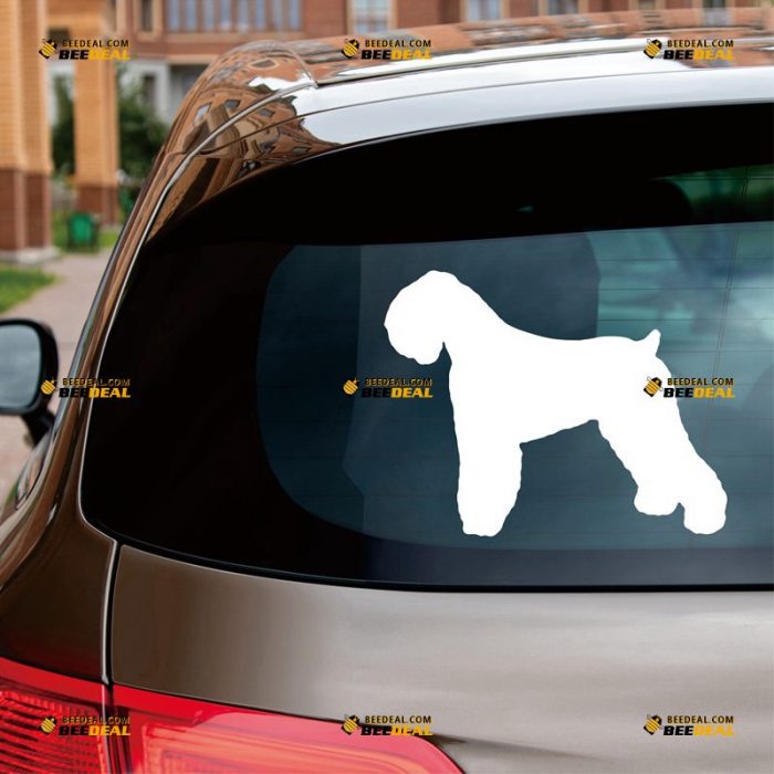 Russian Terrier Dog Sticker Decal Vinyl – Custom Choose Size Color – For Car Laptop Window Boat – Die Cut No Background