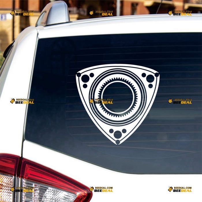 Rotary Sticker Decal Vinyl, Wankel Engine, Fit For Mazda 3 6 CX-5 – Custom Choose Size Color – For Car Laptop Window Boat – Die Cut No Background 062331615