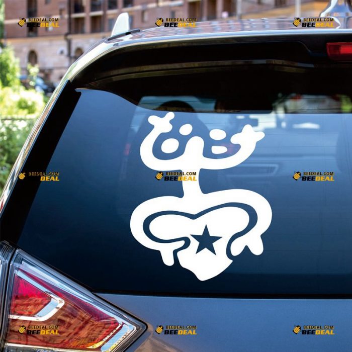 Coqui Sticker Decal Vinyl, Puerto Rico Frog, PR Flag Taino, Single Color – Custom Choose Size Color – For Car Laptop Window Boat – Die Cut No Background 062131419