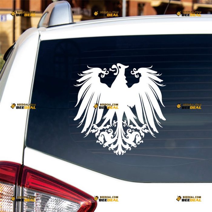 German Empire Eagle Sticker Decal Vinyl, Germany Deutschland – Custom Choose Size Color – For Car Laptop Window Boat – Die Cut No Background 062031703