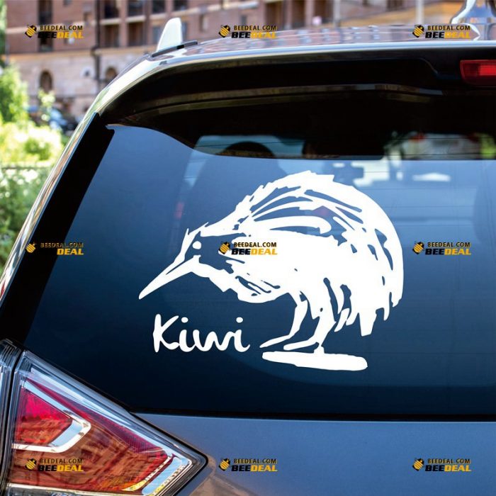 Kiwi Bird Sticker Decal Vinyl, New Zealand – Custom Choose Size Color – For Car Laptop Window Boat – Die Cut No Background 062032227