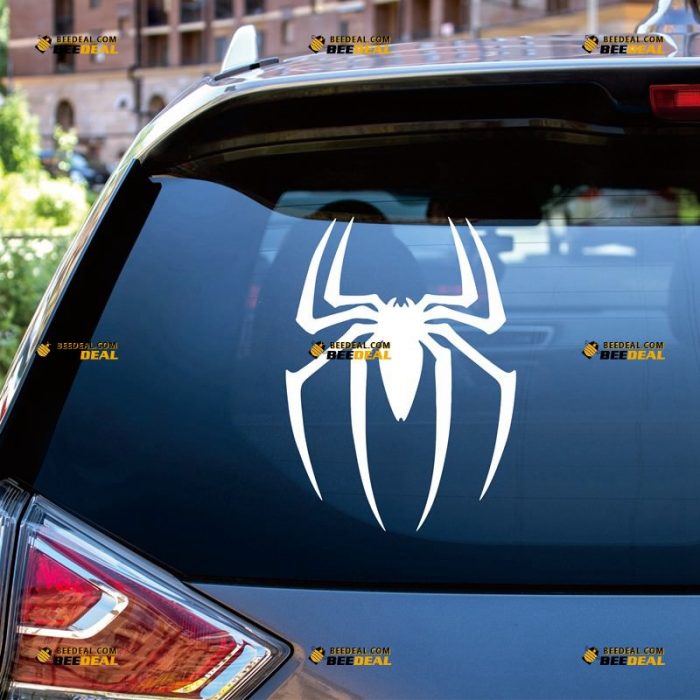 Spider Sticker Decal Vinyl, Animal – Custom Choose Size Color – For Car Laptop Window Boat – Die Cut No Background 061631516