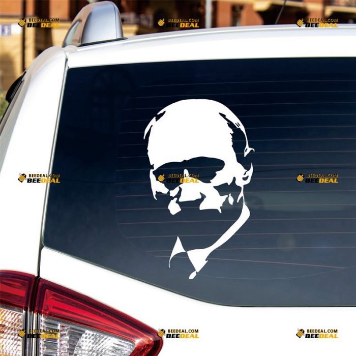 Putin Sticker Decal Vinyl, Vladimir, Russian President – Custom Choose Size Color – For Car Laptop Window Boat – Die Cut No Background 062131507