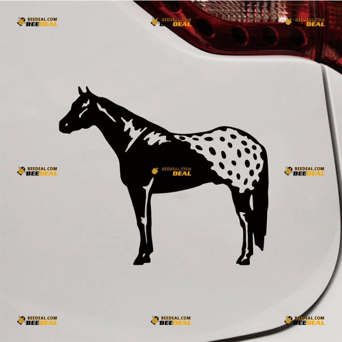 Appaloosa Horse Sticker Decal Vinyl America – Custom Choose Size Color – For Car Laptop Window Boat – Die Cut No Background 082301