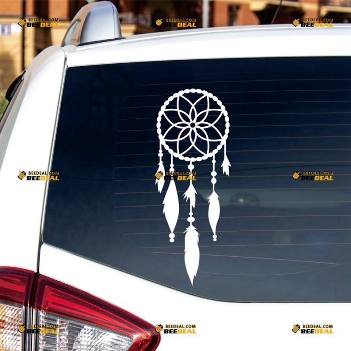 Medicine Shield Sticker Decal Vinyl Dreamcatcher Native American Indian – Custom Choose Size Color – For Car Laptop Window Boat – Die Cut No Background 082302