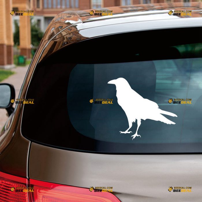 Odin Raven Sticker Decal Vinyl, Viking, Norse – Custom Choose Size Color – For Car Laptop Window Boat – Die Cut No Background 061532212