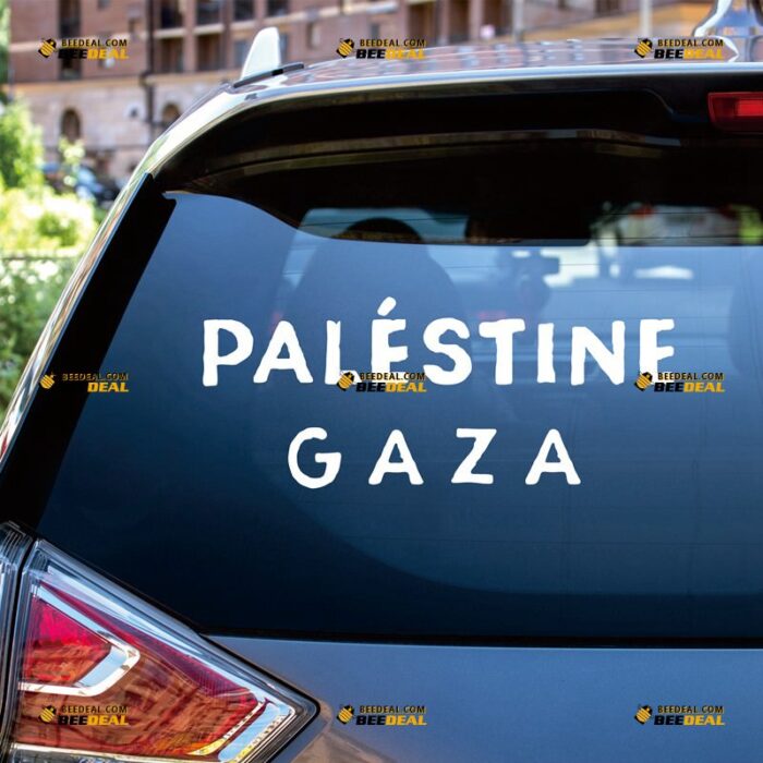 Palestine Gaza Sticker Decal Vinyl Free, Custom Choose Size Color, For Car Laptop Window Boat, Die Cut No Background