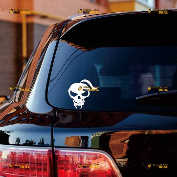 Cossack Sticker Decal Vinyl, Ukrainian Warriors Skull Head – For Car Truck Bumper Bike Laptop – Custom, Choose Size Color – Die Cut No Background