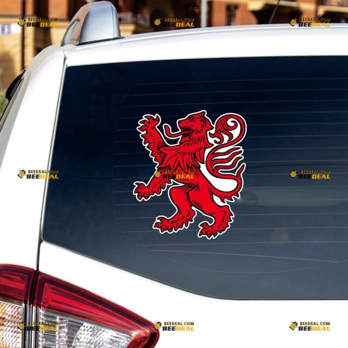 Lion Rampant Sticker Decal Vinyl Scottish Scotland – For Car Truck Bumper Bike Laptop – Custom, Choose Size, Reflective or Glossy 72030053