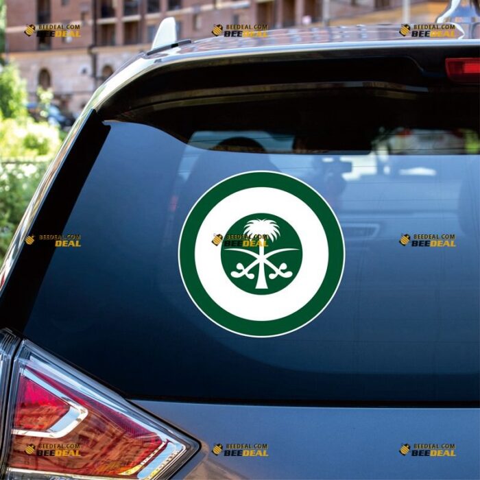 Royal Saudi Air Force Sticker Decal Vinyl RSAF Insignia – For Car Truck Bumper Bike Laptop – Custom, Choose Size, Reflective or Glossy 72032155