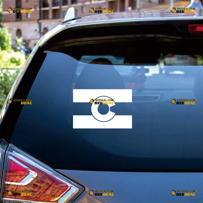 Colorado State Flag Sticker Decal Vinyl Outline – For Car Truck Bumper Bike Laptop – Custom, Choose Size Color – Die Cut No Background 92030835