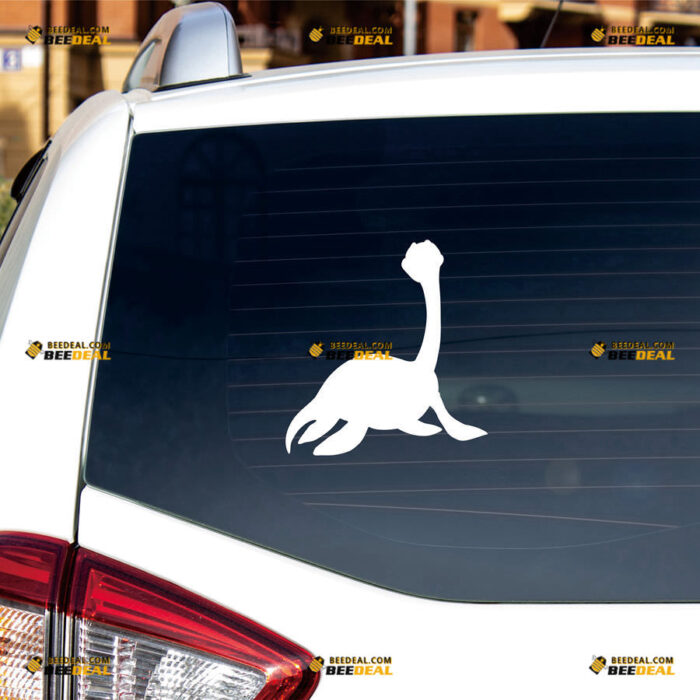 Dinosaur Silhouette Sticker Decal Vinyl – For Car Truck Bumper Bike Laptop – Custom, Choose Size Color – Die Cut No Background 91331024