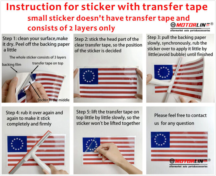 Made In USA barcode American Flag Decal Sticker Car Vinyl Reflective Glossy pick