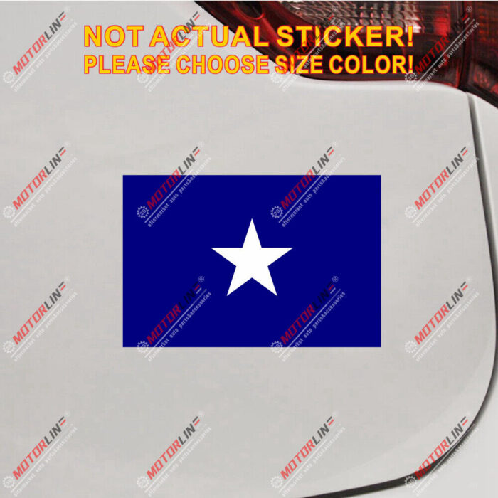 Bonnie Blue Flag Southeastern Florida Decal Sticker Car Vinyl reflective glossy