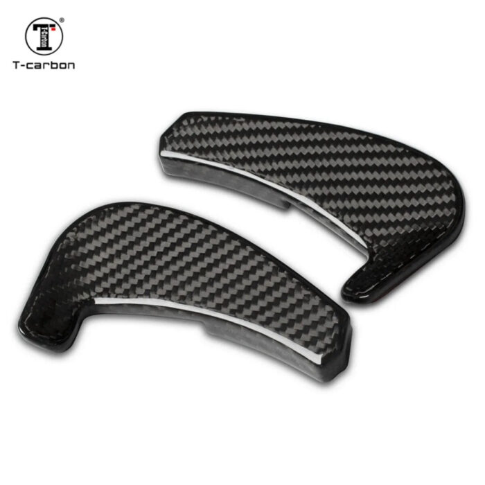 Carbon Fiber Car Steering Wheel Extension Paddle Shifter Fit For New Jeep Dodge Hellcat T-carbon Car Accessories