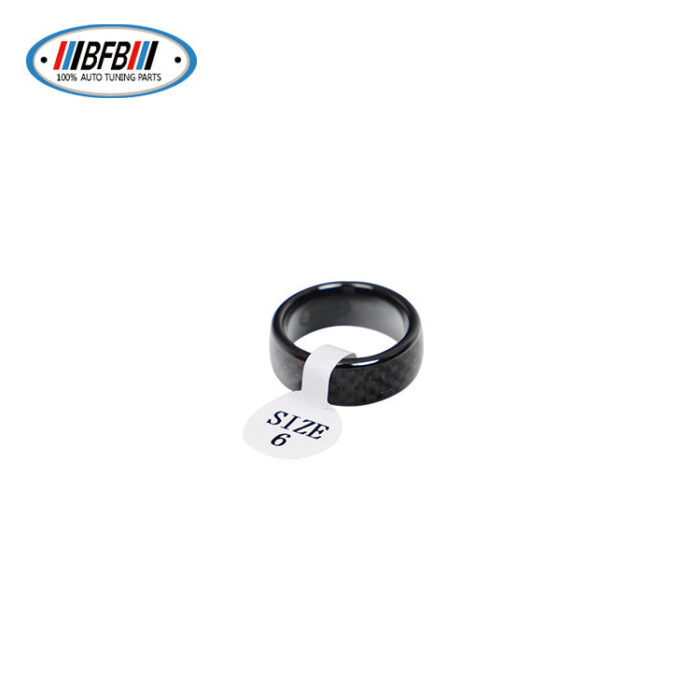 100% Real Carbon Fiber Ring Chip - For Tesla Model 3 Y X S - Start Induction Ring Smart Ring