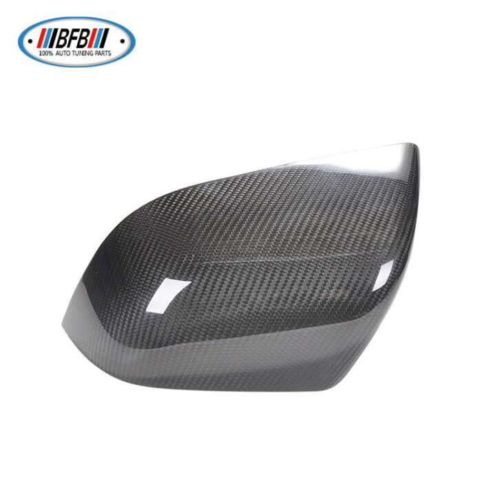 100% Real Carbon Fiber Rearview Mirror Cover - For Tesla Model 3 - Dry Carbon Fiber Mirror Shell Mirror Protector