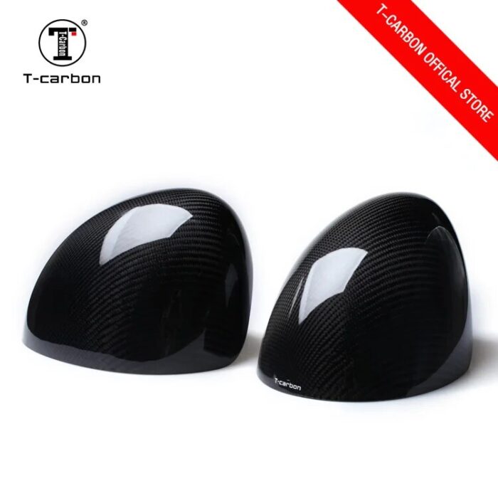 T-carbon Carbon Fiber Cover Style Mirror Covers for Mini