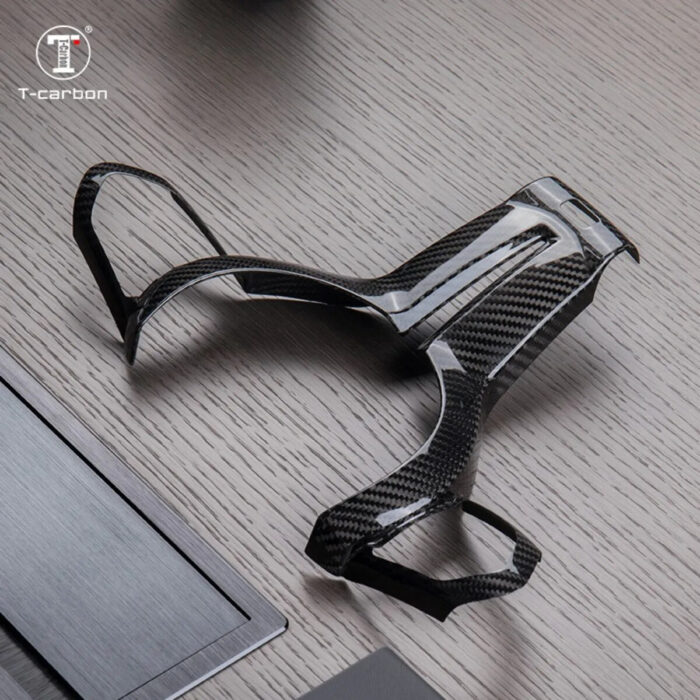 T-carbon Steering Wheel Cover Trims Carbon Fiber Decoration For BMW Car Interior Accessories