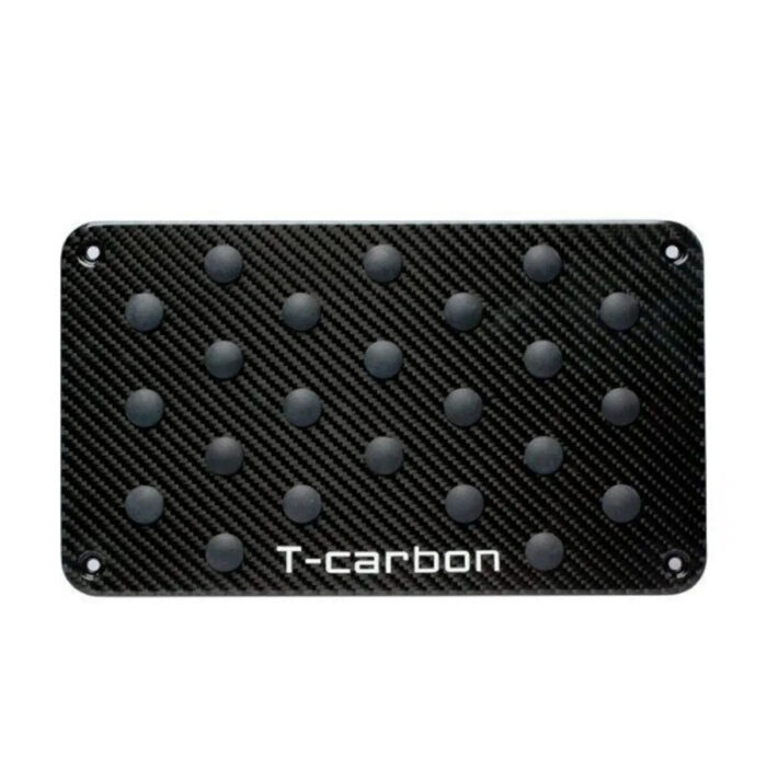 T-carbon carbon fiber car interior pedal anti-skid pedal mat interior accessories